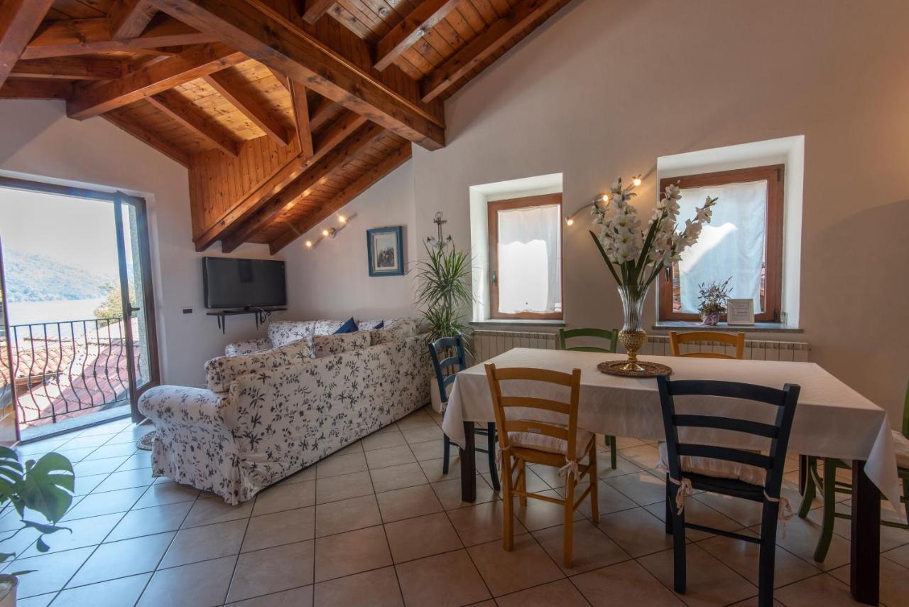 Stupenda Villa Vista Lago Mergozzo Bagian luar foto