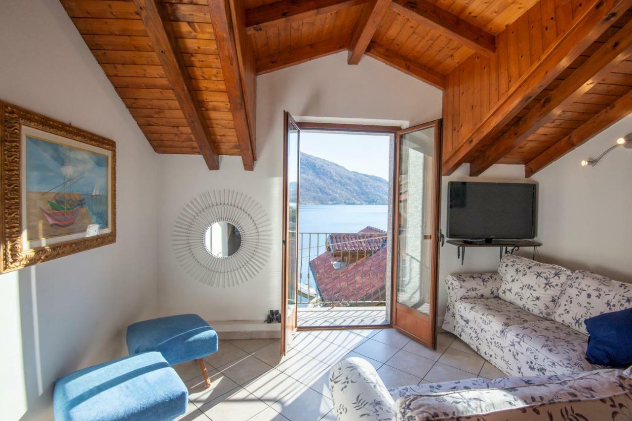 Stupenda Villa Vista Lago Mergozzo Bagian luar foto